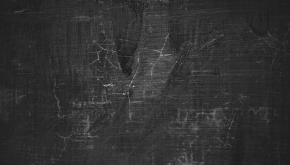 Scary dark walls, slightly light black concrete cement texture for background. surface dark grunge panorama landscape