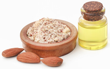 Almond and essential oil