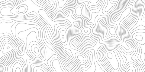 Abstract design with black and white abstract background . Topography map concept. 3d rendering . Creative and similar design with white and black tone paper cut wave curve with blank space design