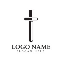 The winged sword with shield vector icon illustration design vector.