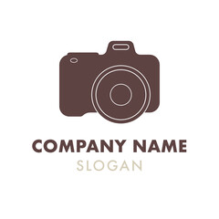 Photography Logo Idea Vector Camera Icon Template Example