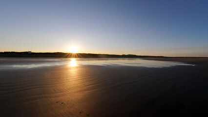 Kerhillio beach in Morbihan coast