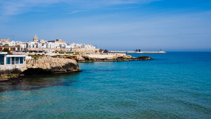 view and details of Monopoli, Puglia. Italy