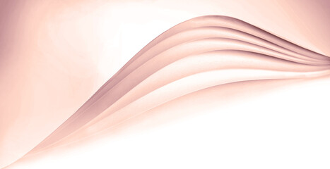 Abstract background from white sheets of paper