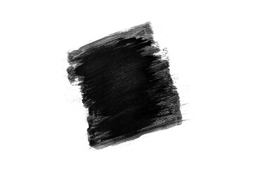 Ink,Black watercolor stripes or brush on white background,Abstract color,Abstract Textures	