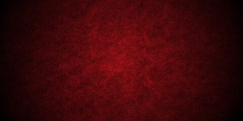 Red wall backdrop background with red faded border and old vintage grunge texture, marbled red painted background illustration for Christmas or valentines day.	
