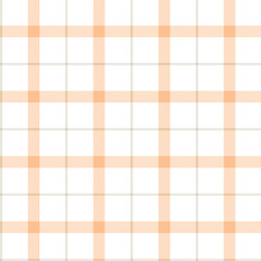 Orange Minimal Plaid textured Seamless Pattern