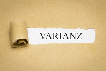 Varianz