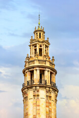 Fototapeta na wymiar Colonial architecture tower