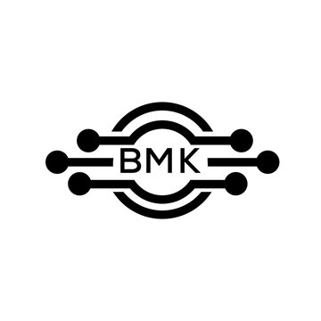 BMK letter logo. BMK best white background vector image. BMK Monogram logo design for entrepreneur and business.
