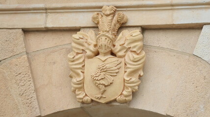 Zamek Topacz , herb, Polska, Europa