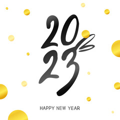 2023 새해 캘리그라피 메세지 카드  © moore moore