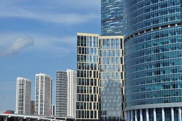 Obraz premium Moscow is the capital of Russia, a city of federal significance, the administrative center of the Central Federal District and the center of the Moscow Region, which does not include