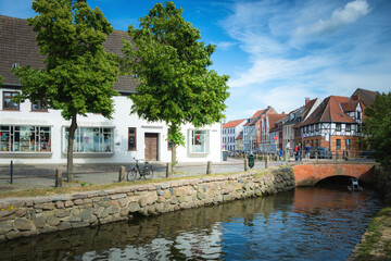 Fototapeta na wymiar Old Town of Wismar, Germany