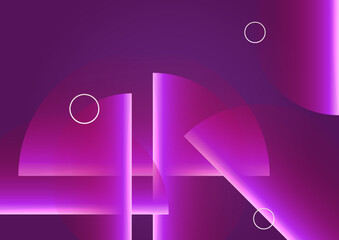 Modern geometric element colorful design background