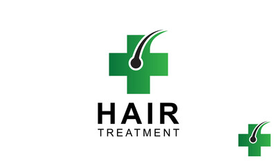 Hair Treatment Logo Design template. Hair care dermatology logo design. Anti-dandruff flakes icon for shampoo. Anti-dandruff oil design. Healthy and protect.
