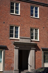 Old town Europe Sweden Lund Houses