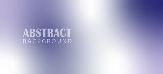 Abstract horizontal background with gradient of white and blue. White Watercolor Color Dark Liquid Gradient Mesh. Blue Trendy Cold Purple Smooth Surface. 