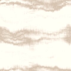 Minimal ecru jute wavy stripe texture pattern. Two tone washed out beach decor background. Modern rustic brown sand color design. Seamless striped distress pattern for shabby chic coastal living. 