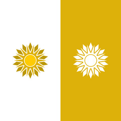 Sun vector illustration icon