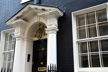 the luxury district of Kensington is characterized by elegant Georgian residences and luxurious...