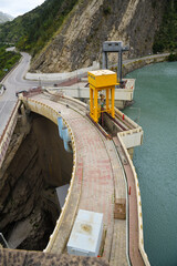 Hydroelectric power plant. Dagestan, Russia