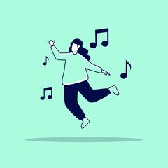 Dancing with music