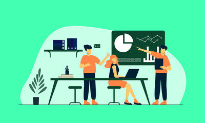 Teamwork illustration