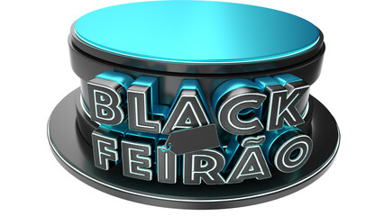 3d stamp for black friday campaign