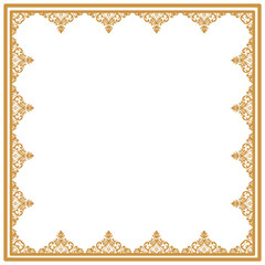 luxury gold floral pattern