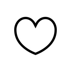 Heart outline love vector stroke silhouette logo transparent alpha background - Romantic, valentine's day, date, romance, flirt, lover, lovers, couple, marriage, wedding, wishes, congratulate, family