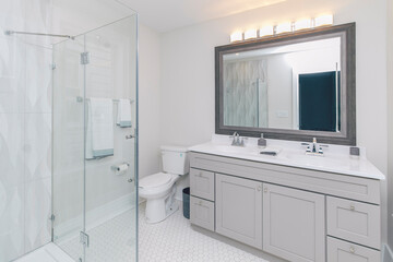 modern bathroom interior