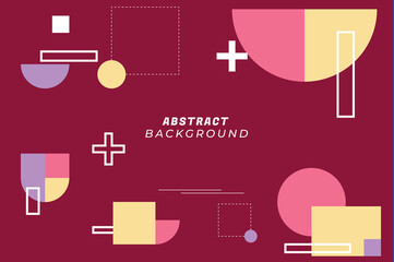 abstract geometric background vector