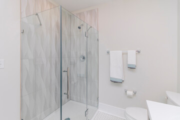 bathroom with shower