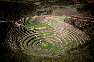 Metodo de agricultura en perú. Maras Morai