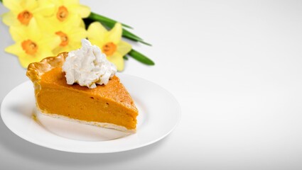 Tasty sweet cake, traditional restaurant menu dish, food cooking recipe book cover.