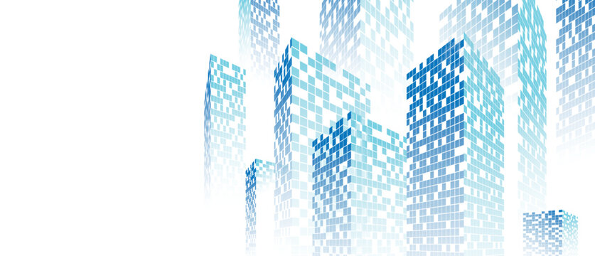 citt&agrave;, skyline, palazzo, grattacielo
