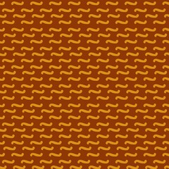 Abstract seamless pattern with yellow waves