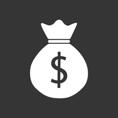 Money Bag flat icon