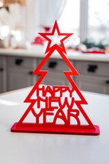 Christmas home decor happy new year