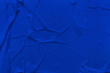 Blank blue paper is crumpled texture background. Crumpled paper texture backgrounds for various...
