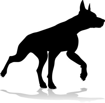 Dog Silhouette Pet Animal