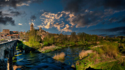 Fototapeta na wymiar City of Salamanca, autonomous community of Castilla y Leon. Spain