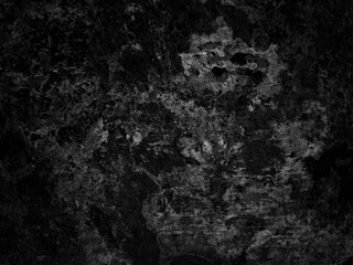 Fototapeta na wymiar Black concrete street wall background or texture
