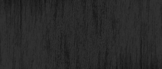 Fototapeta premium Old and dusty black wood texture, scratched and grainy black grunge texture with stains, stylist and luxury black background for wallpaper, cover, card and design.