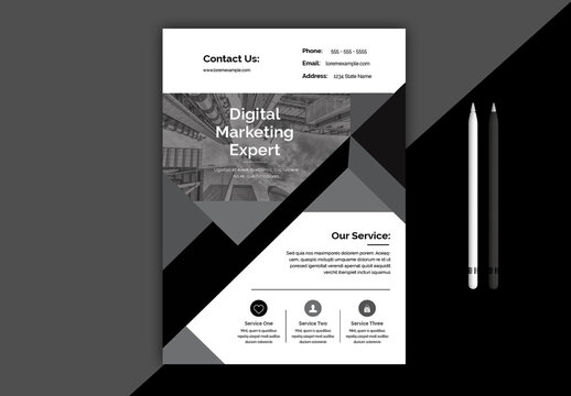 Digital Marketing Expert Flyer