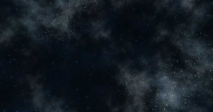 Nebula background. Galaxy in the universe. 3d rendering.	