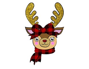 buffalo plaid christmas Reindeer for Love christmas , Christmas quotes for December 25th