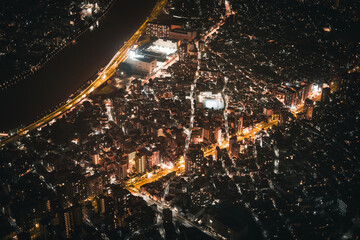 東京の街並み（東京スカイツリーから撮影）