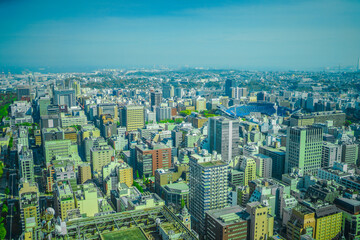 Fototapeta premium 横浜みなとみらい（タワー横浜北仲から）